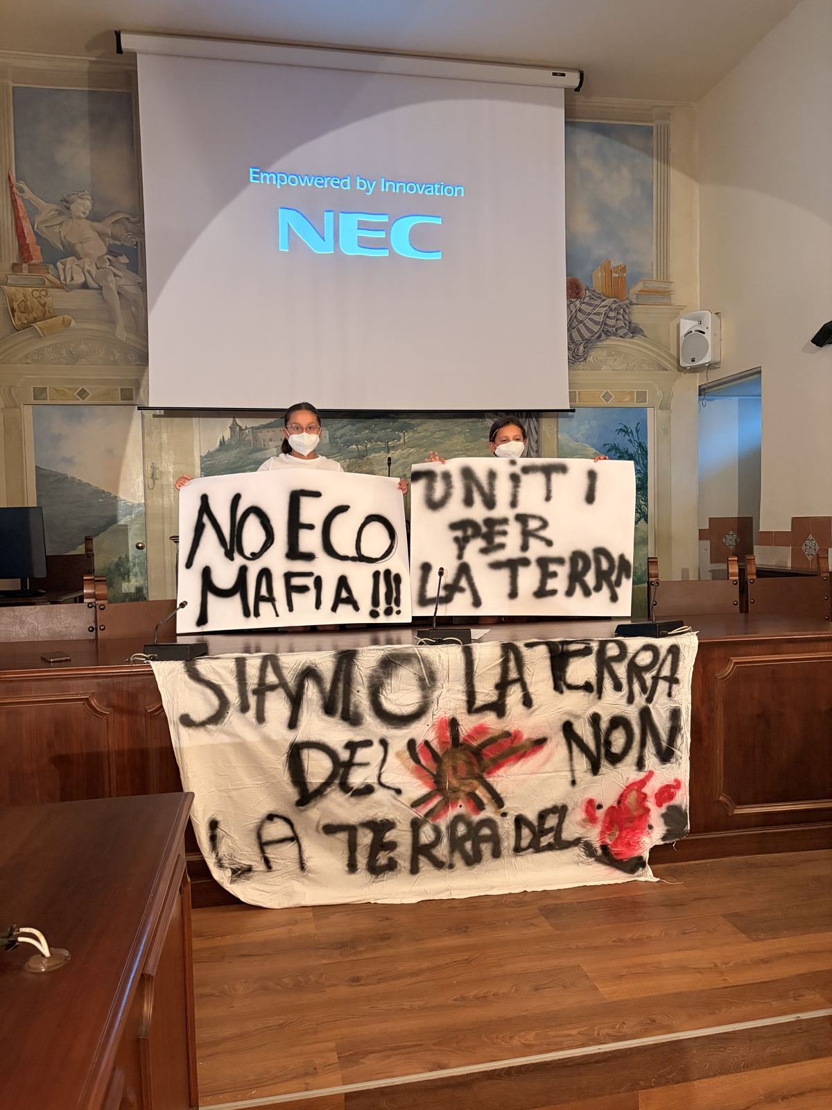 Manifestazione del 4 settembre ad Airola