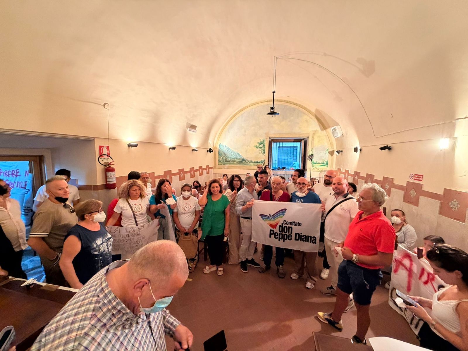 Manifestazione del 4 settembre ad Airola