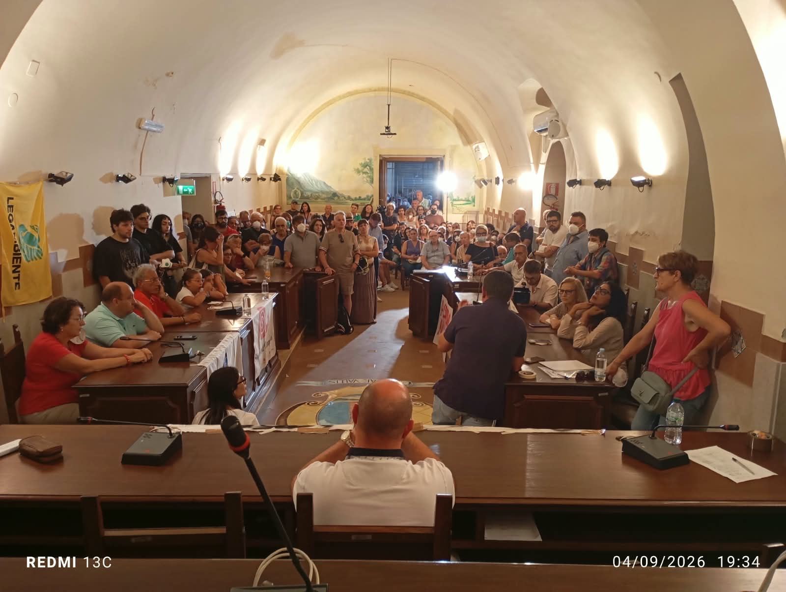 Manifestazione del 4 settembre ad Airola